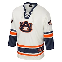 Maillot de hockey tendance pour homme Colosseum Cream Auburn Tigers Puck Proud