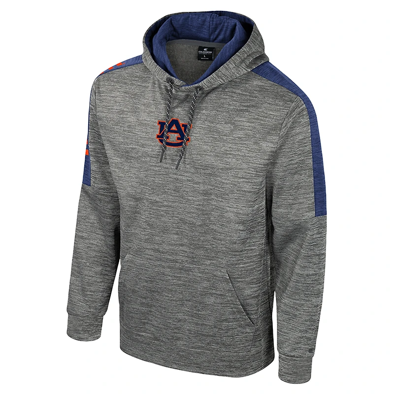 Sweat à capuche pour homme Colosseum Heather Grey Auburn Tigers Dozer