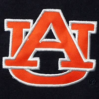 Men's Colosseum Navy Auburn Tigers Arch & Logo Crew Neck Sweatshirt
