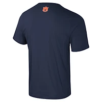 T-shirt Colosseum Navy Auburn Tigers Color Pop Active Blend pour hommes