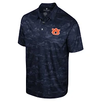 Polo imprimé Daly Auburn Tigers bleu marine Colosseum pour hommes