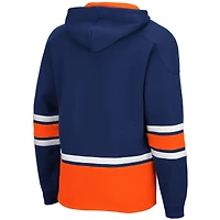 Chandail à capuchon Colosseum Navy Auburn Tigers lacets 3.0 pour hommes