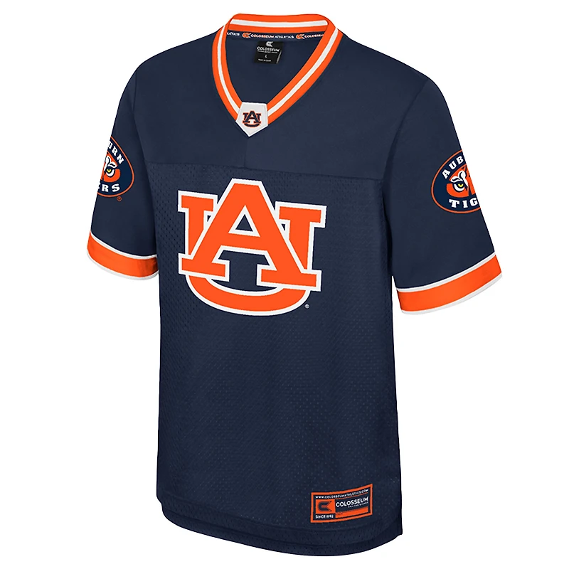 Maillot de football américain « Rien que les hits » des Auburn Tigers, bleu marine, pour homme