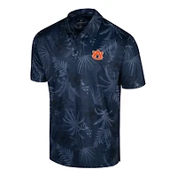 Polo d'équipe Auburn Tigers Palms bleu marine Colosseum pour homme