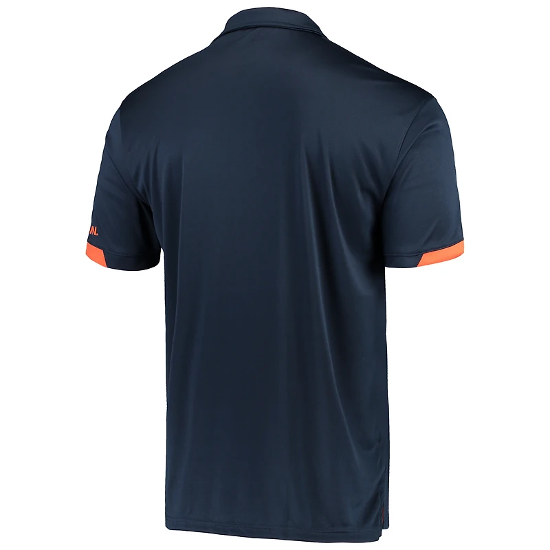 Polo Colosseum Navy Auburn Tigers Santry léger pour homme