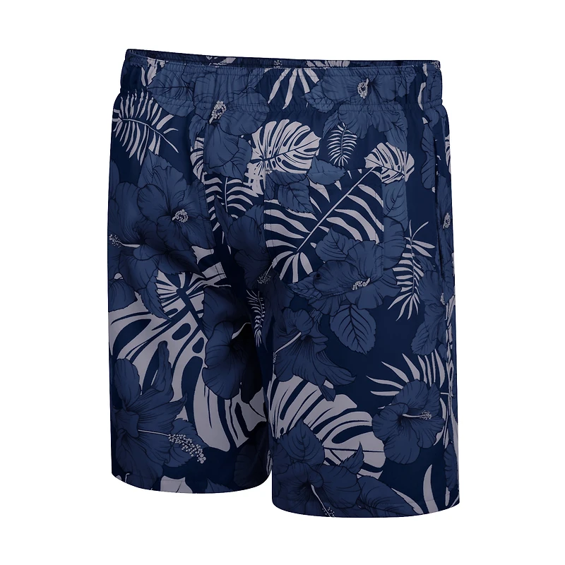 Short de bain Colosseum Navy Auburn Tigers The Dude pour homme