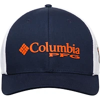 Casquette Columbia Navy Auburn Tigers Collegiate PFG Flex pour homme