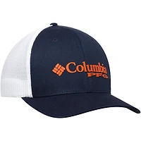 Casquette Columbia Navy Auburn Tigers Collegiate PFG Flex pour homme