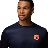 Men's Columbia  Navy Auburn Tigers PHG Terminal Shot Long Sleeve T-Shirt