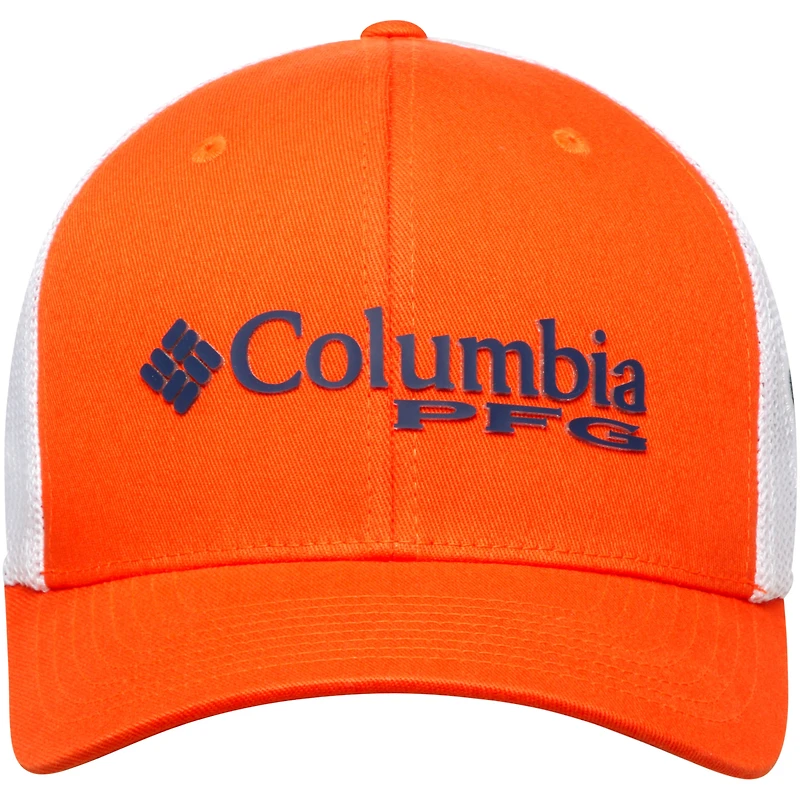 Men's Columbia Orange Auburn Tigers Collegiate PFG Flex Hat