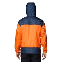 Coupe-vent entièrement zippé Columbia Orange Auburn Tigers Flash Challenger II Omni-Shade pour homme