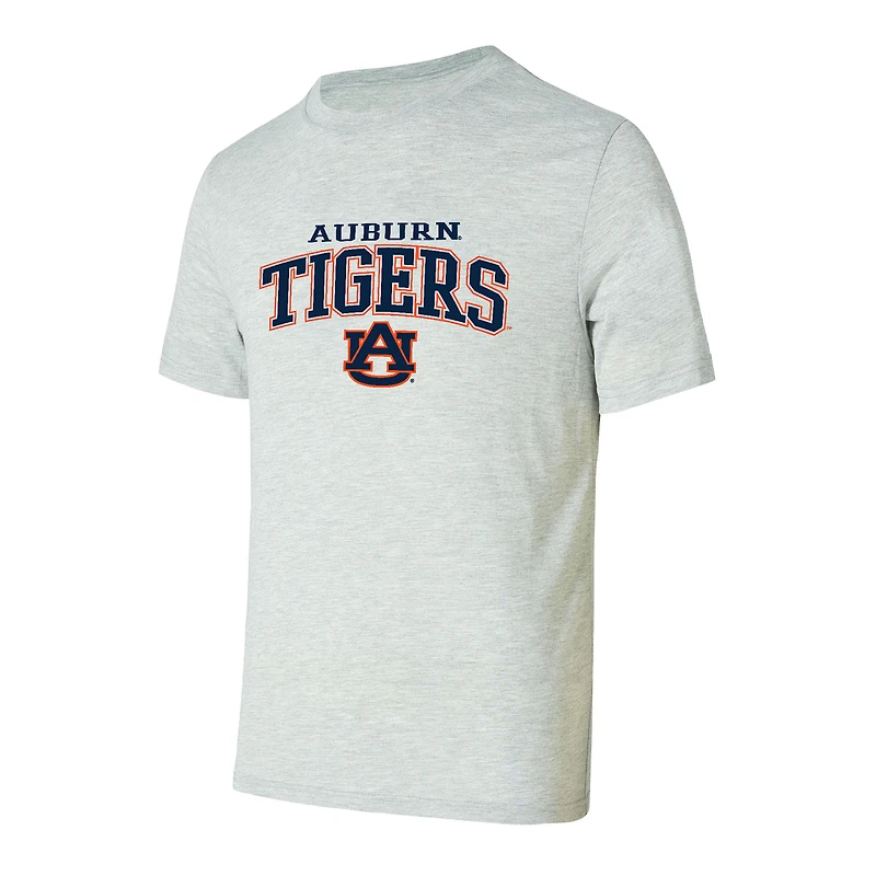 Ensemble de nuit pour homme Concepts Sport Auburn Tigers avec t-shirt et pantalon