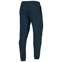 Ensemble pyjama à capuche et jogging manches longues pour homme Concepts Sport bleu marine/anthracite chiné Auburn Tigers Meter