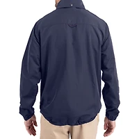 Men's Cutter & Buck Navy Auburn Tigers Charter Eco Recycled Full-Zip Jacket