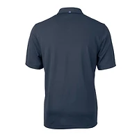 Polo recyclé Cutter & Buck bleu marine Auburn Tigers Team Grandes Tailles Virtue Eco Piqué pour homme