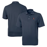 Men's Cutter & Buck Navy Auburn Tigers Team Big Tall Virtue Eco Pique Recycled Polo