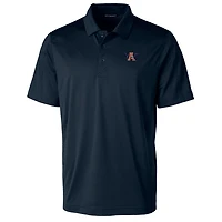 Polo texturé stretch pour homme Cutter & Buck, bleu marine, logo de l'équipe Auburn Tigers, grandes tailles.