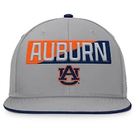 Men's Fanatics Gray Auburn Tigers Duo Snapback Hat