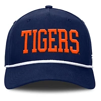 Casquette ajustable Fanatics Navy Auburn Tigers Foul Ball Rope pour homme