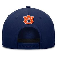 Men's Fanatics  Navy Auburn Tigers Foul Ball Rope Adjustable Hat