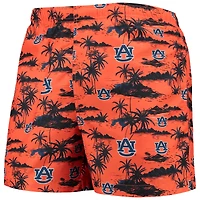 Men's FOCO Orange Auburn Tigers Island Palm Swim Trunks