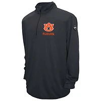 Veste à enfiler demi-zip Thermatec pour homme, couleur charbon, Franchise Club, Auburn Tigers