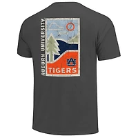 T-shirt graphique effet vieilli pour homme, couleurs confort, Auburn Tigers, Minimal Vista