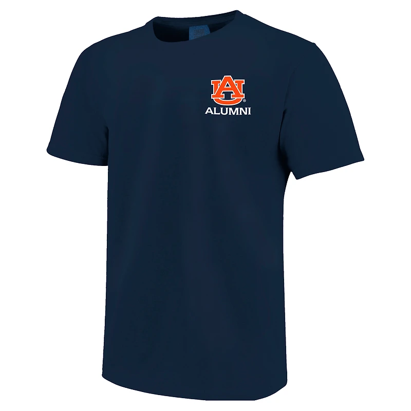 Men's Navy Auburn Tigers Mascot Grad Achievement Unlocked T-Shirt