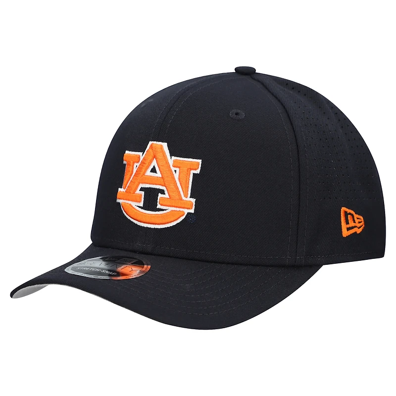 Casquette ajustable 9SEVENTY noire des Auburn Tigers de New Era pour homme