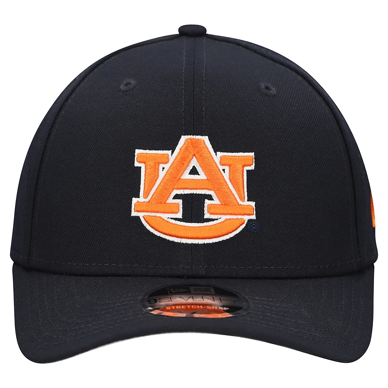 Men's New Era  Black Auburn Tigers Team 9SEVENTY Adjustable Hat