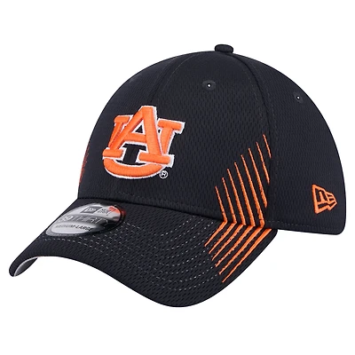 Casquette flexible 39THIRTY Active Slash Sides Auburn Tigers New Era pour hommes