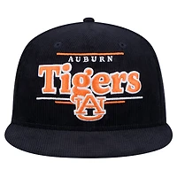 Casquette Snapback 9FIFTY Auburn Tigers de New Era pour homme bleu marine