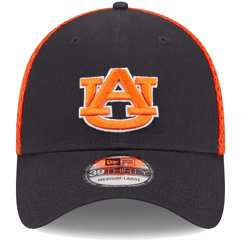 Men's New Era Navy Auburn Tigers Neo 39THIRTY Flex Hat