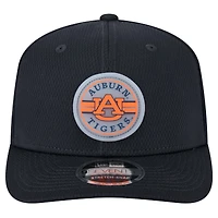Men's New Era Navy Auburn Tigers Patched 9SEVENTY Stretch-Snap Adjustable Hat
