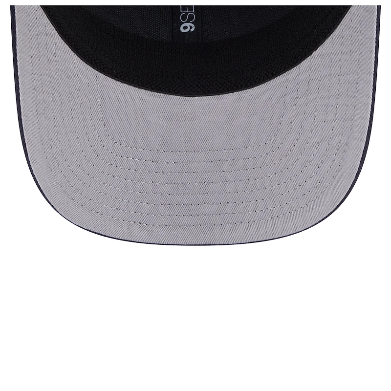 Casquette camionneur extensible à boutons-pression New Era Navy Auburn Tigers Primary 9SEVENTY pour homme