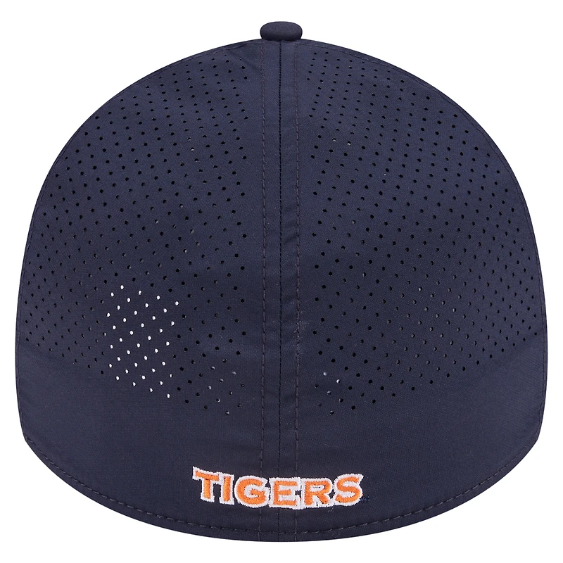 Casquette 39THIRTY Flex bleu marine Auburn Tigers de New Era pour homme