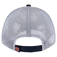 Men's New Era Navy Auburn Tigers Trucker 9FORTY Adjustable Hat