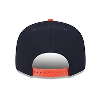 Men's New Era Navy Auburn Tigers Two-Tone 9FIFTY Snapback Hat
