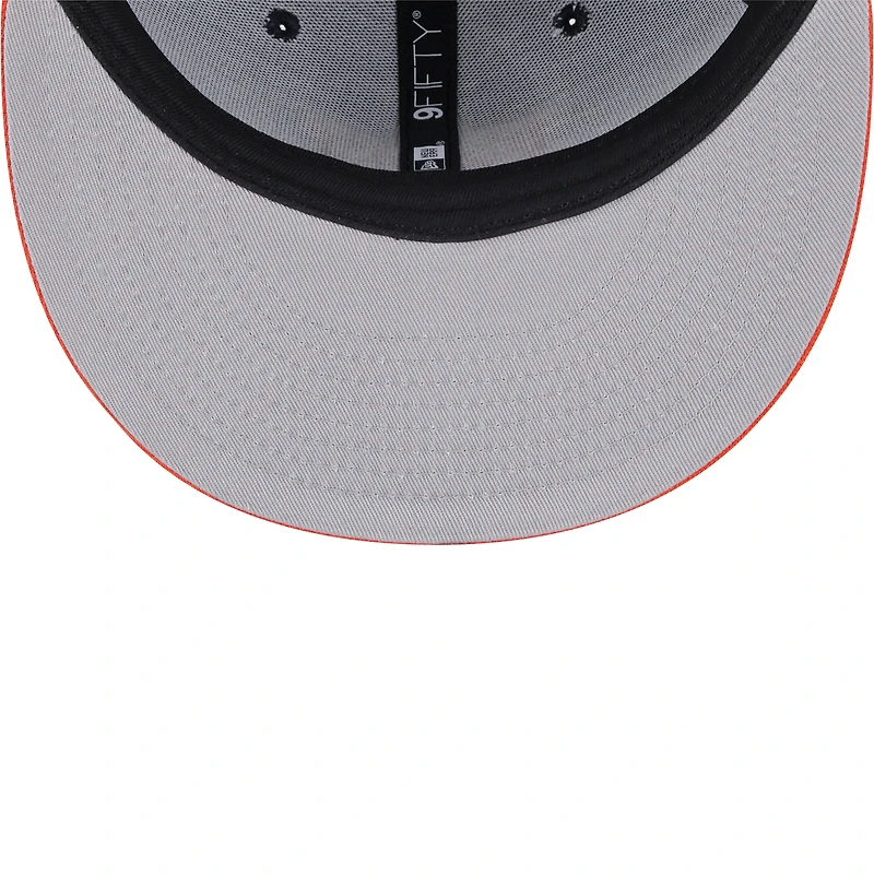 Men's New Era Navy Auburn Tigers Two-Tone 9FIFTY Snapback Hat