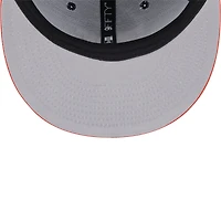 Men's New Era Navy Auburn Tigers Two-Tone 9FIFTY Snapback Hat