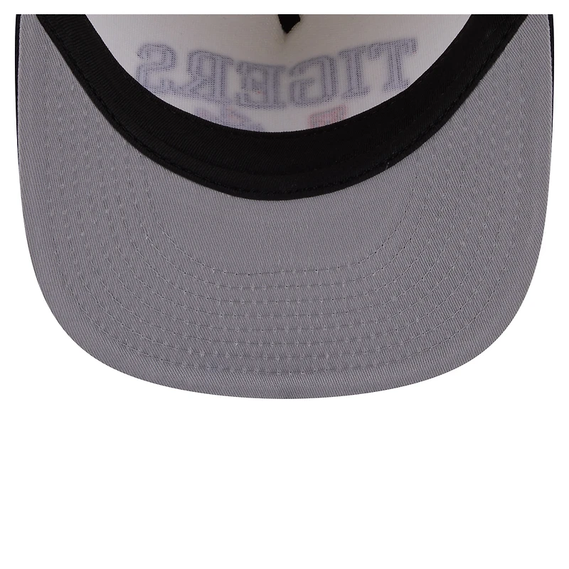 Men's New Era White Auburn Tigers Collegiate 9FIFTY A-Frame Snapback Hat