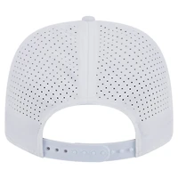 Casquette extensible à boutons-pression New Era blanche Auburn Tigers Perform Vault 9SEVENTY pour homme