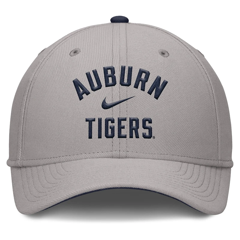 Men's Nike Gray Auburn Tigers Athletic Prep Rise Flex Hat