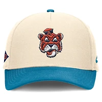 Men's Nike Natural/Light Blue Auburn Tigers Academic Rise Dri-FIT Adjustable Hat
