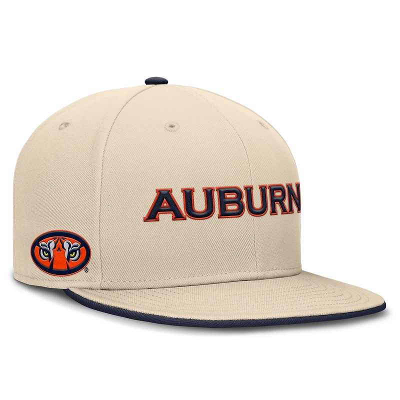 Casquette ajustée Nike Auburn Tigers 2026 Primetime Natural True pour homme