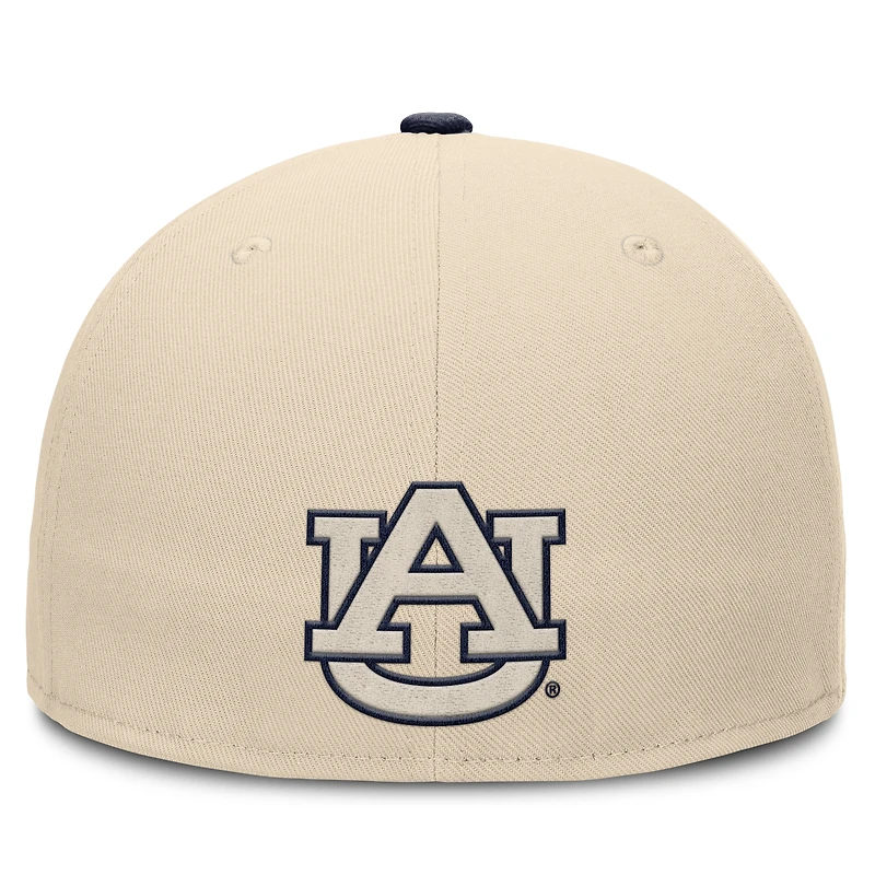 Casquette ajustée Nike Auburn Tigers 2026 Primetime Natural True pour homme
