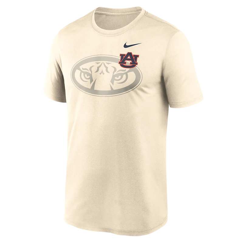 Men's Nike Natural Auburn Tigers Campus Shadow Legend Dri-FIT T-Shirt