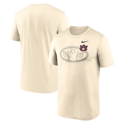 T-shirt Nike Natural Auburn Tigers Campus Shadow Legend Dri-FIT pour homme