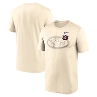 T-shirt Nike Natural Auburn Tigers Campus Shadow Legend Dri-FIT pour homme