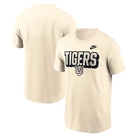 T-shirt Nike Natural Auburn Tigers Team Bold pour homme